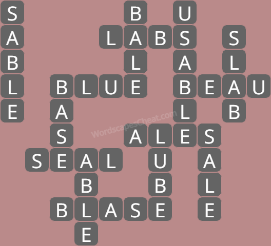 Wordscapes level 1800 answers
