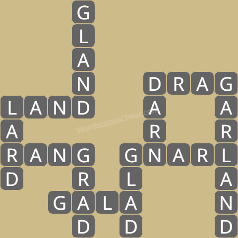 Wordscapes level 1822 answers