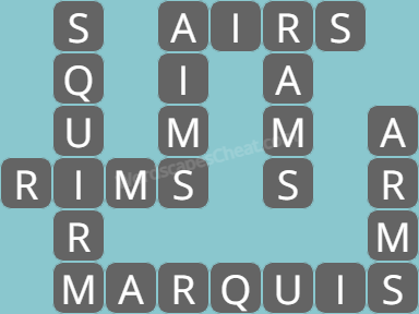 Wordscapes level 1826 answers