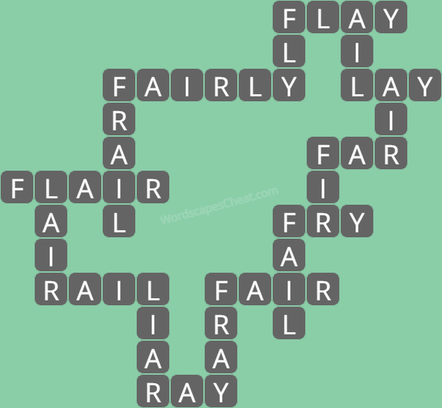 Wordscapes level 1835 answers
