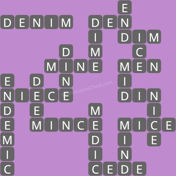 Wordscapes level 1838 answers