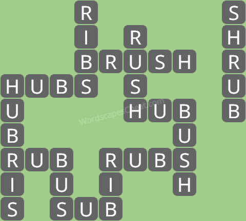 Wordscapes level 184 answers