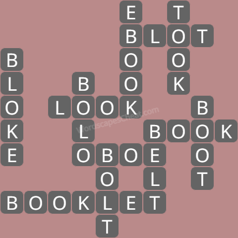 Wordscapes level 1860 answers