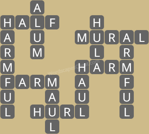 Wordscapes level 1892 answers