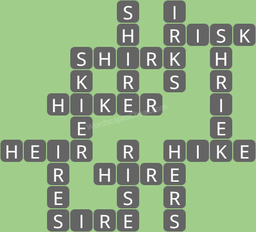 Wordscapes level 1894 answers
