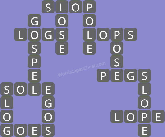 Wordscapes level 2037 answers