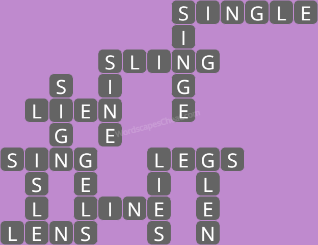 Wordscapes level 2058 answers