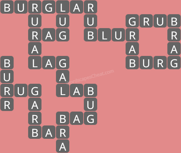 Wordscapes level 2061 answers
