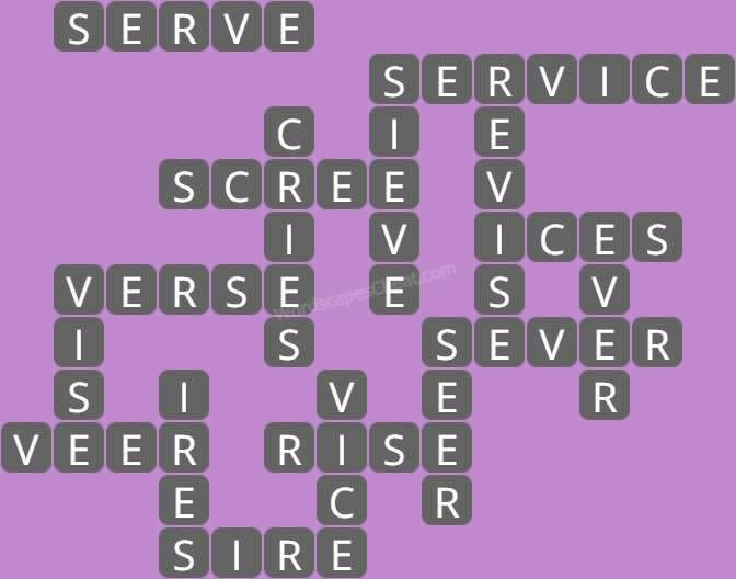 Wordscapes level 2068 answers