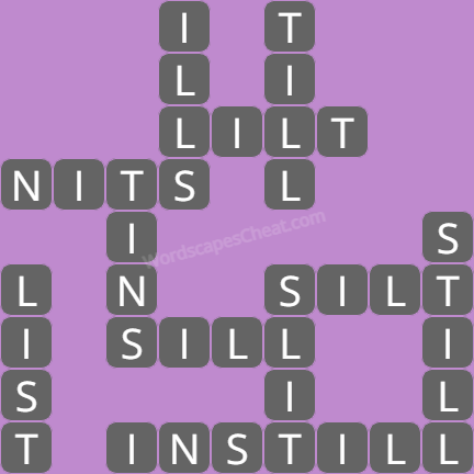 Wordscapes level 2078 answers