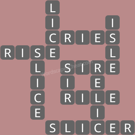 Wordscapes level 2090 answers