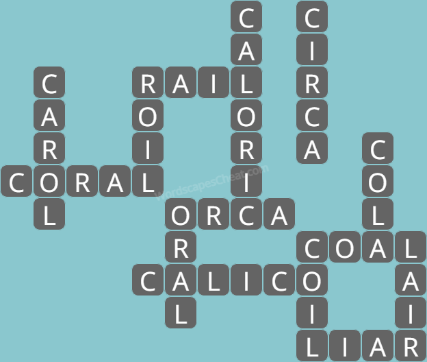 Wordscapes level 2096 answers