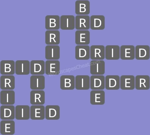 Wordscapes level 2167 answers