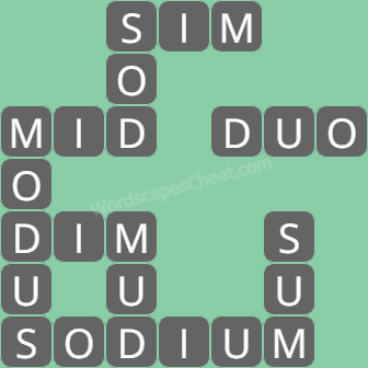 Wordscapes level 2185 answers