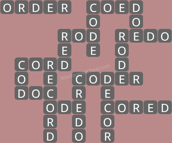 Wordscapes level 220 answers