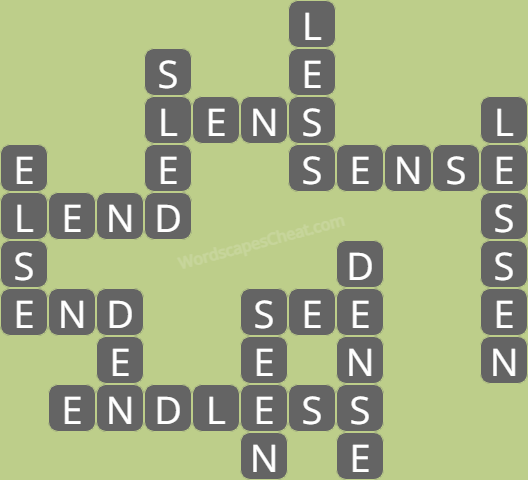 Wordscapes level 2223 answers
