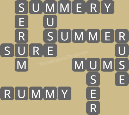 Wordscapes level 2272 answers