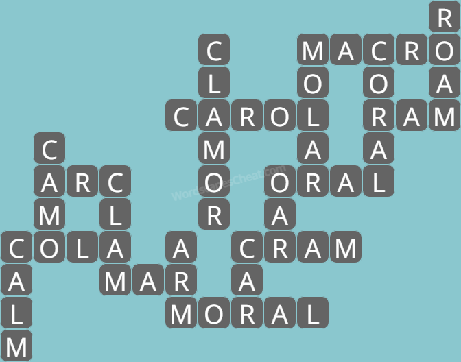 Wordscapes level 236 answers