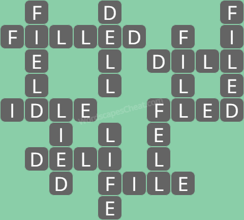 Wordscapes level 2435 answers