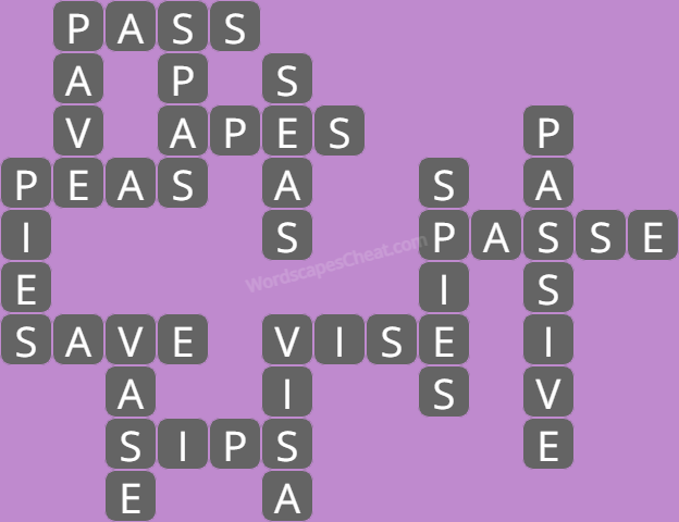 Wordscapes level 2438 answers