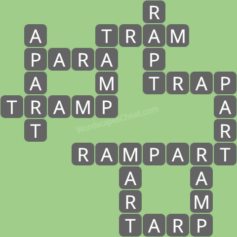 Wordscapes level 2444 answers