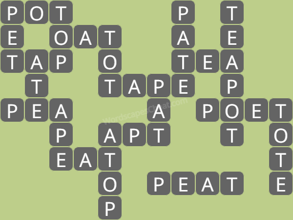 Wordscapes level 2463 answers