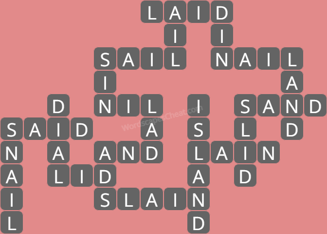 Wordscapes level 2471 answers