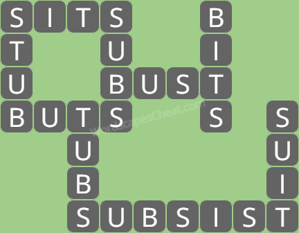 Wordscapes level 2474 answers