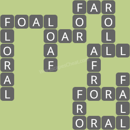 Wordscapes level 2483 answers