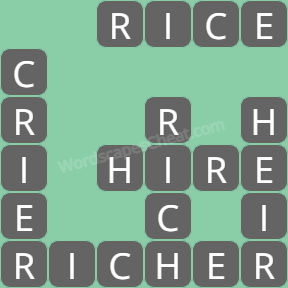 Wordscapes level 2495 answers