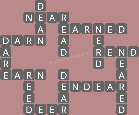 Wordscapes level 2530 answers