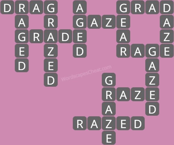 Wordscapes level 2549 answers