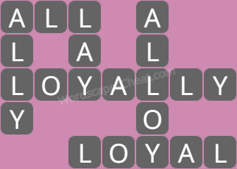 Wordscapes level 2579 answers