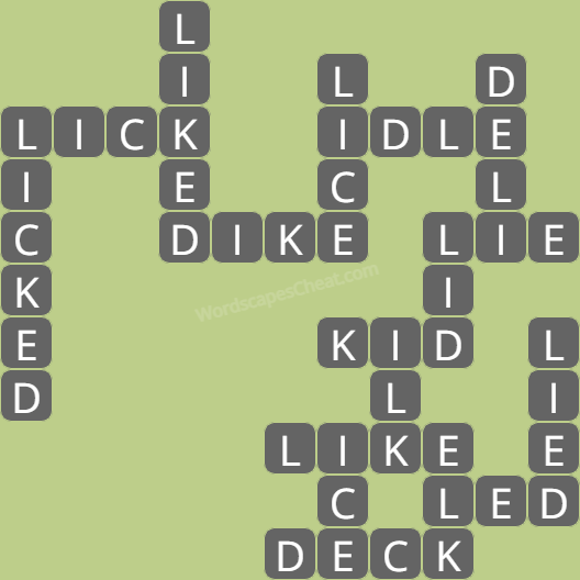 Wordscapes level 2583 answers