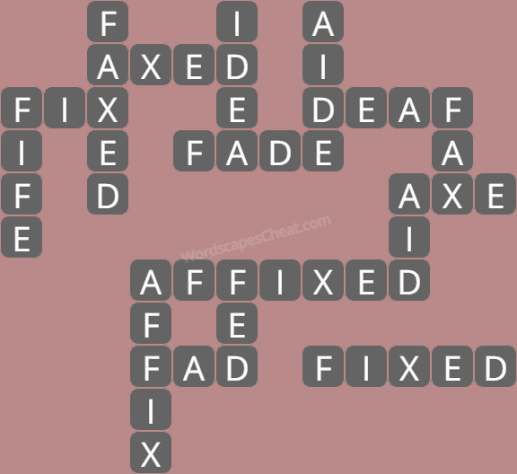 Wordscapes level 2590 answers