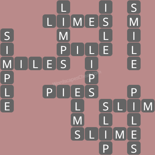 Wordscapes level 260 answers