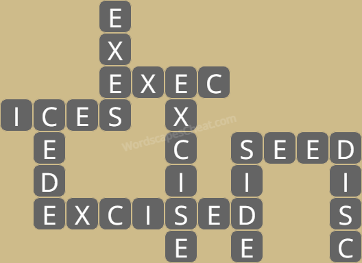 Wordscapes level 2612 answers