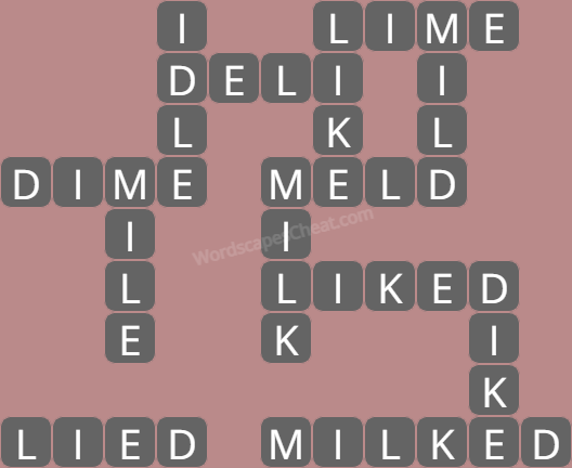 Wordscapes level 2620 answers