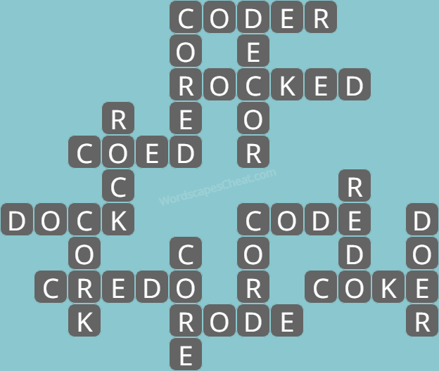 Wordscapes level 2636 answers