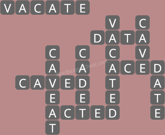 Wordscapes level 2640 answers