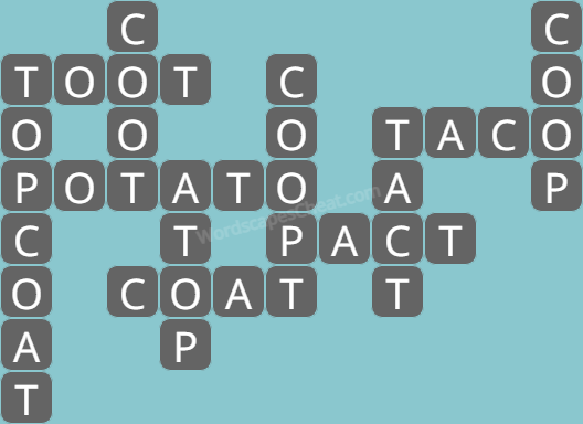 Wordscapes level 2656 answers