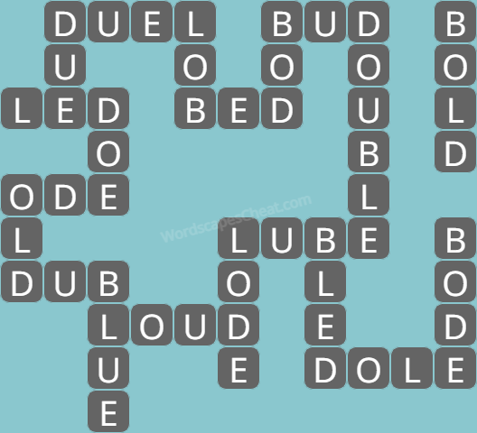 Wordscapes level 2686 answers
