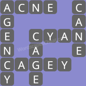 Wordscapes level 2687 answers