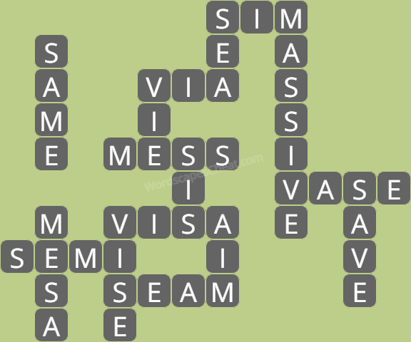 Wordscapes level 2693 answers