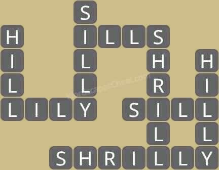 Wordscapes level 2712 answers