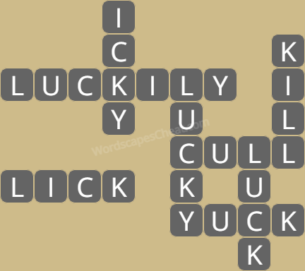 Wordscapes level 2722 answers
