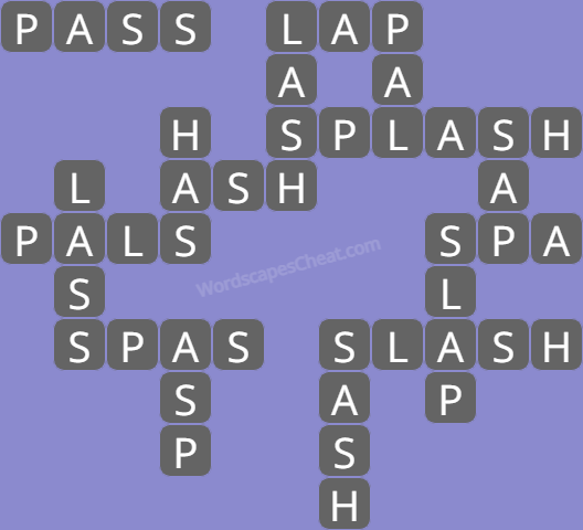 Wordscapes level 277 answers