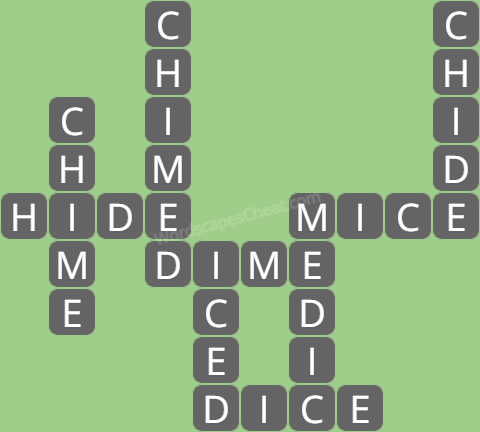 Wordscapes level 2774 answers