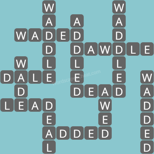 Wordscapes level 2776 answers