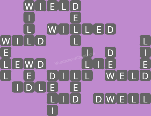 Wordscapes level 2778 answers